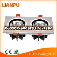 LP-B0163-2 Factory Price COB 2*5W 2 Head led grille spotlight