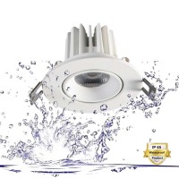 New model top quality COB recessed adjustable die-casting aluminum spot lights led dimmable 6W 12W recessed led spotlight